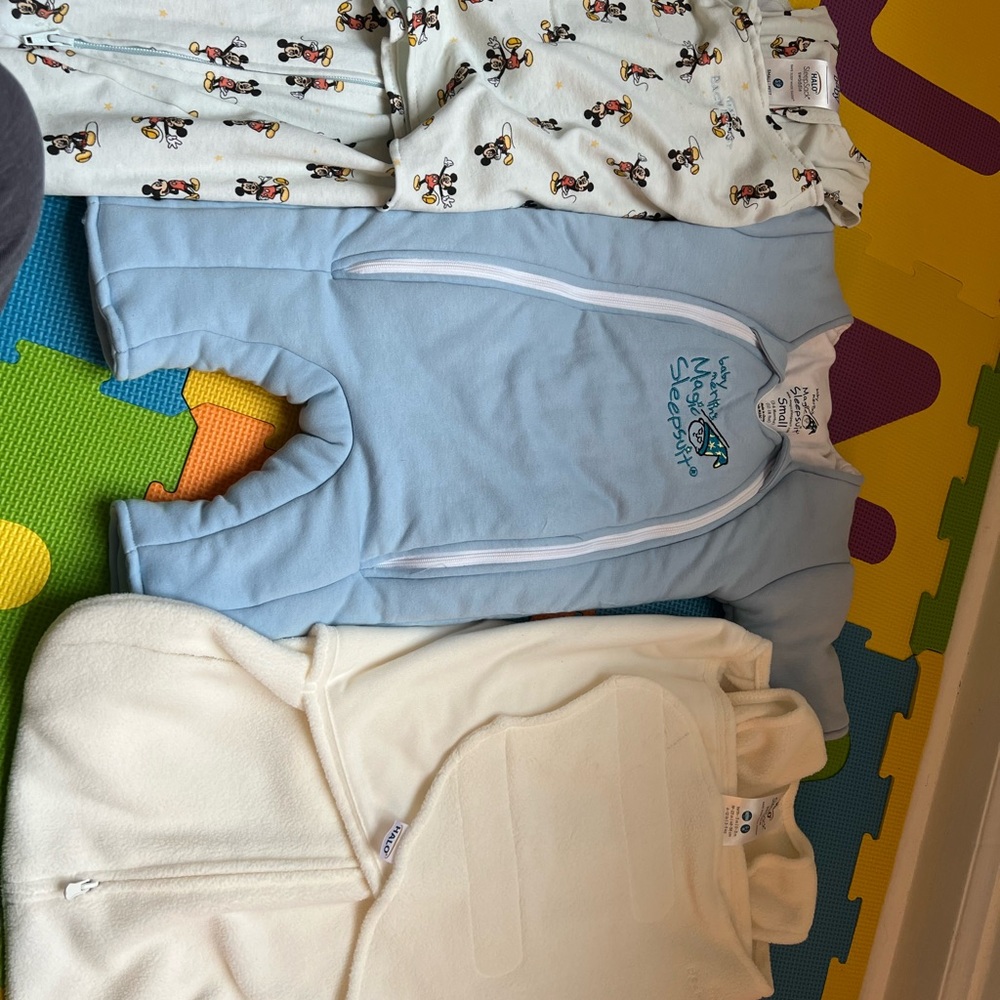 Bundle of sleep sacks/swaddles